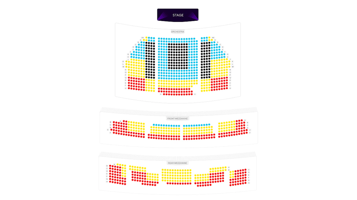 Imperial Theatre Seating Chart